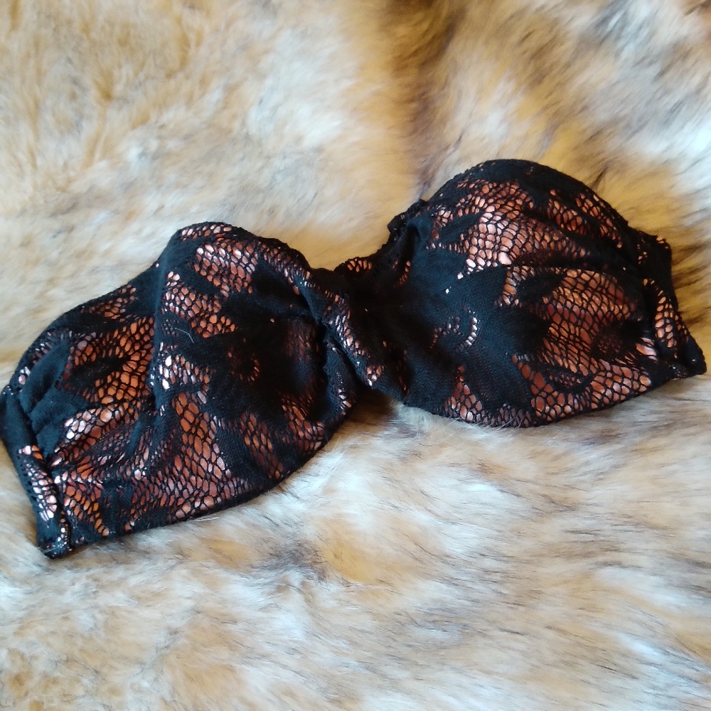 Vintage Victoria's Secret Bra Swim Top 36C